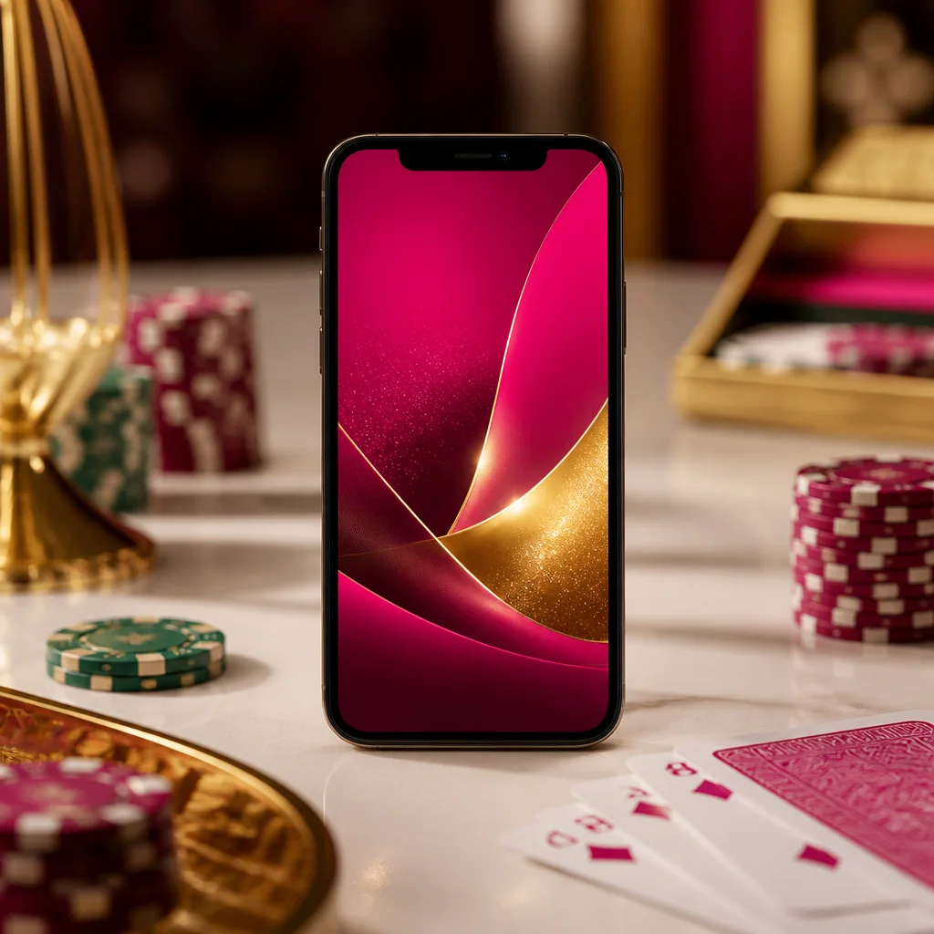 Telefon z mobilnym dostępem do DelOro Casino w przeglądarce